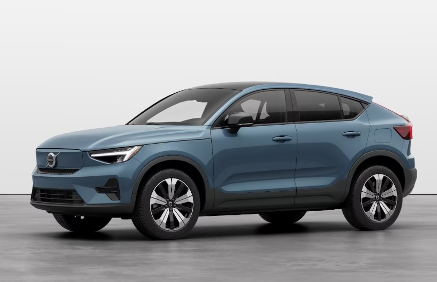 Volvo C40 Recharge Fjord Blue Electric Car Picture