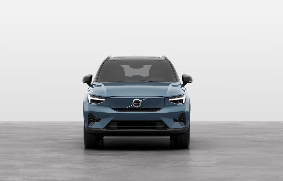 Volvo XC40 Recharge Fjord Blue Electric Car Picture