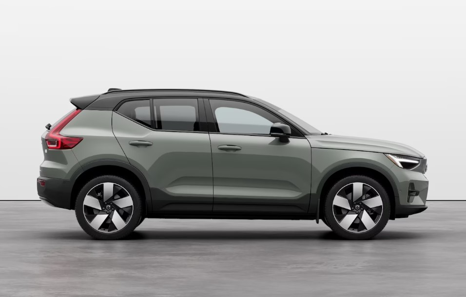 Volvo XC40 Recharge Sage Green Electric Car Picture