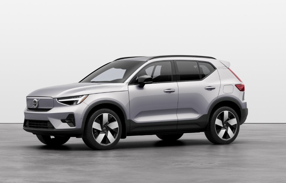 Volvo XC40 Recharge Silver Dawn Electric Car Picture